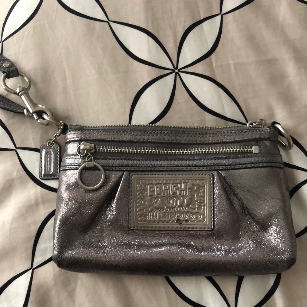 Coach wristlet purse